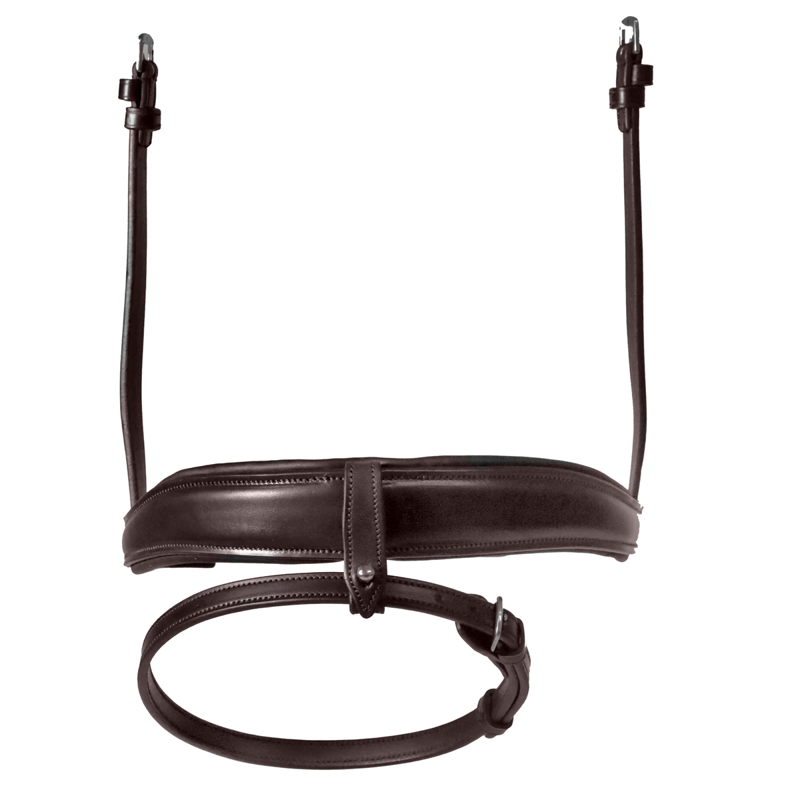 Henry James Dressage Crank Noseband - Havana Brown